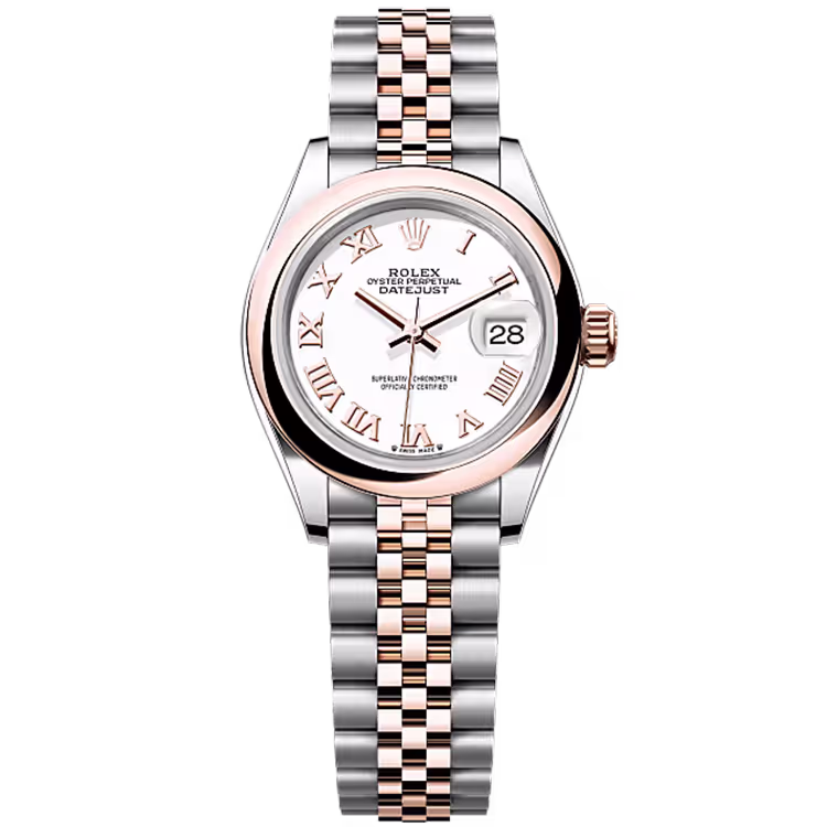 Rolex Datejust White Roman Dial