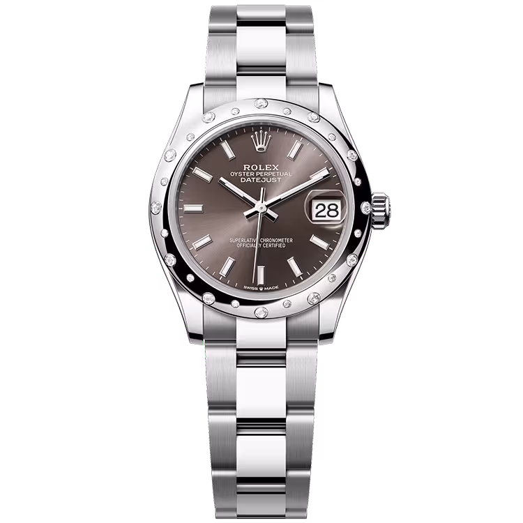 Rolex Datejust Rhodium Dial
