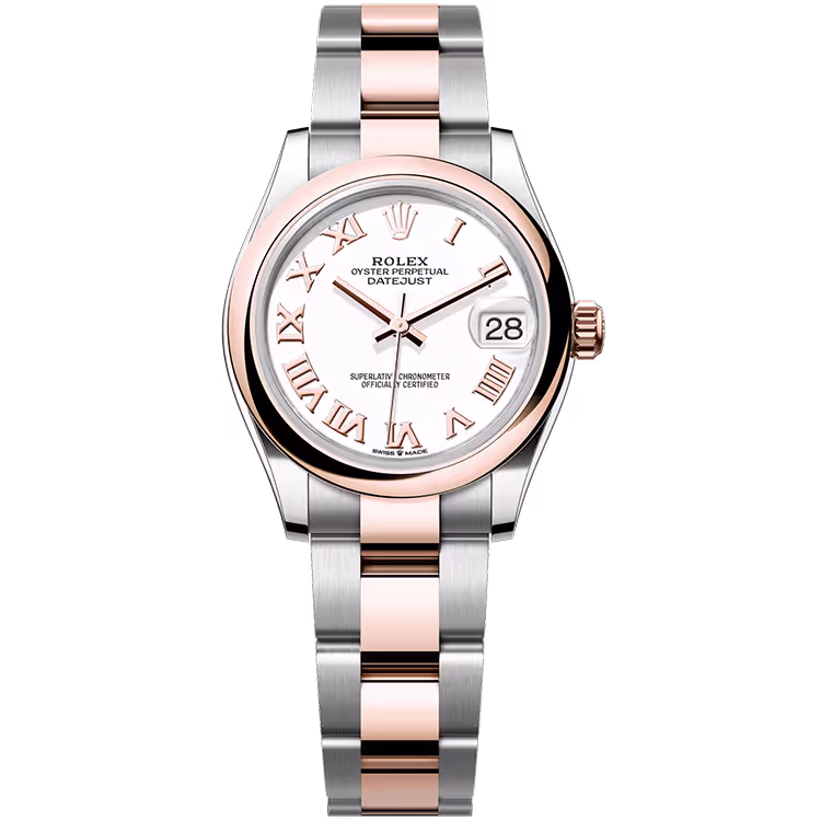 Rolex Datejust White Roman Dial