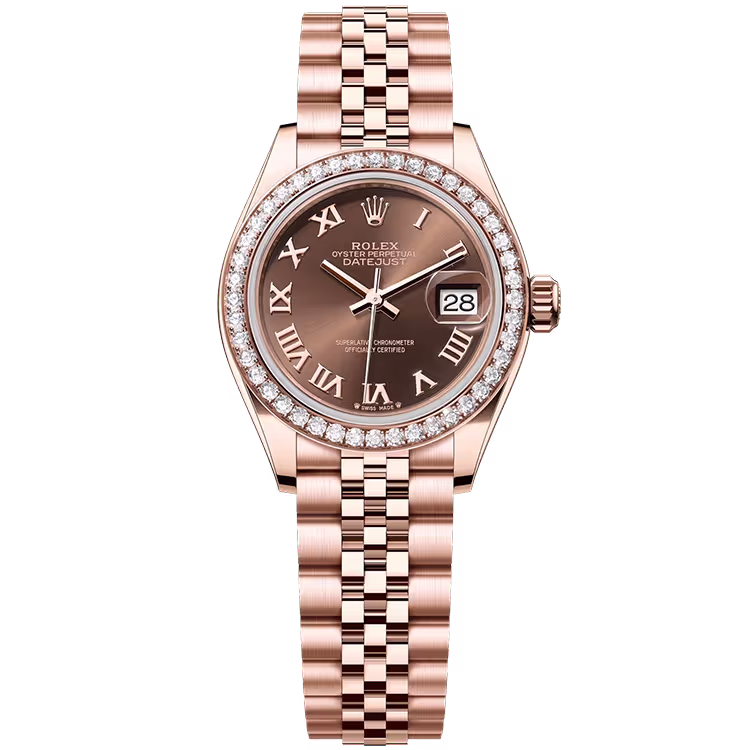 Rolex Datejust Chocolate Roman Dial
