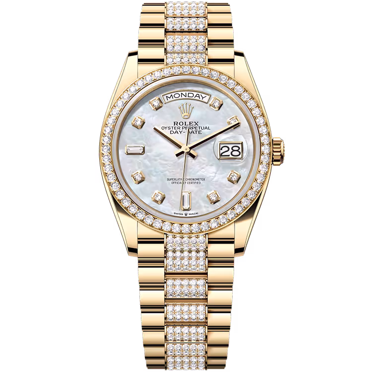 Rolex Day-Date Mother of Pearl Diamond Dial