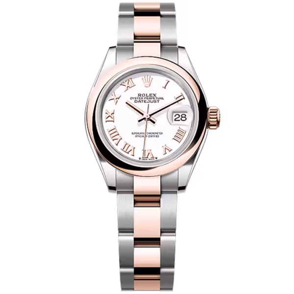 Rolex Datejust White Roman Dial