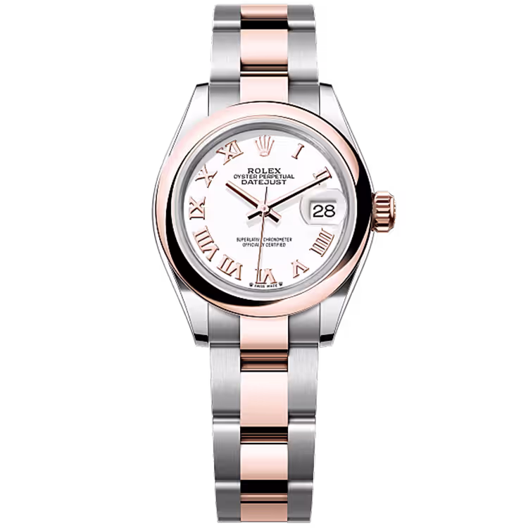 Rolex Datejust White Roman Dial