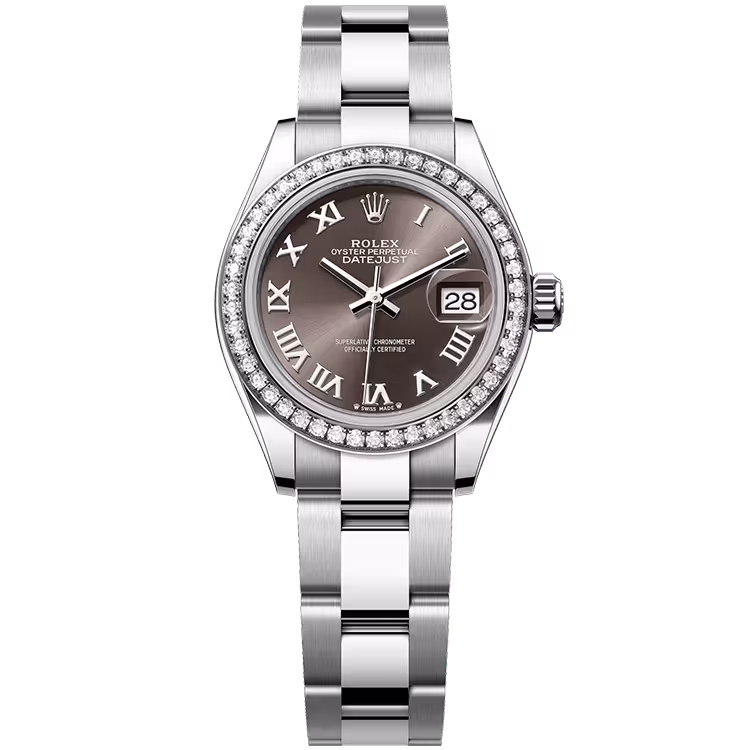 Rolex Datejust Rhodium Roman Dial