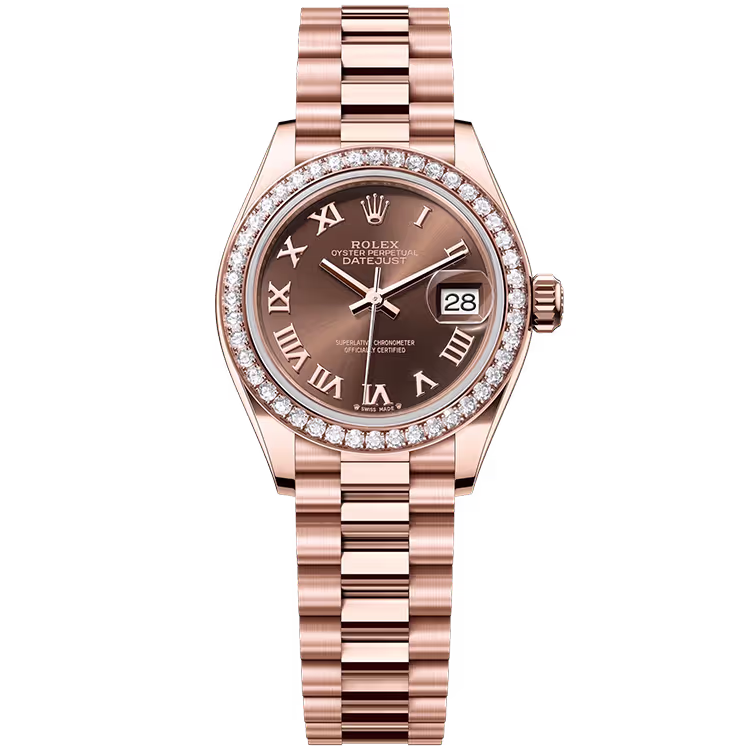 Rolex Datejust Chocolate Roman Dial