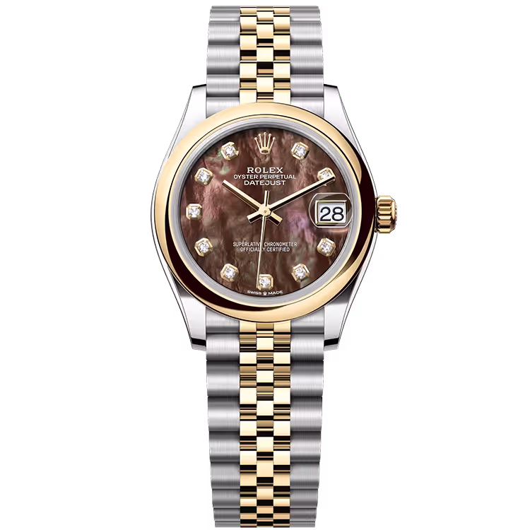 Rolex Datejust Black Mother of Pearl