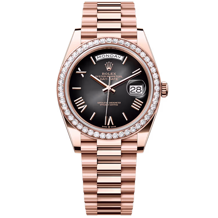 Rolex Day-Date Slate Ombre Roman Dial