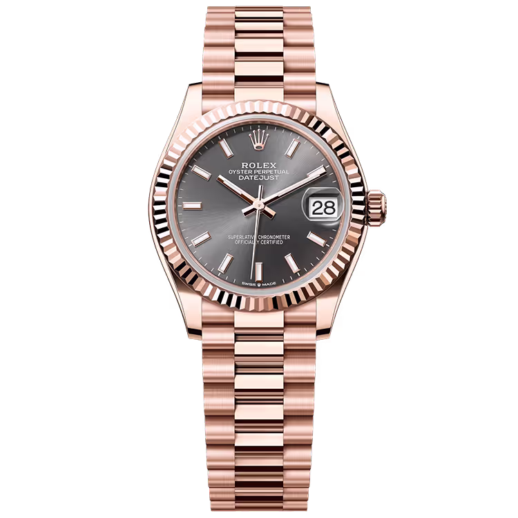 Rolex Datejust Rhodium Dial
