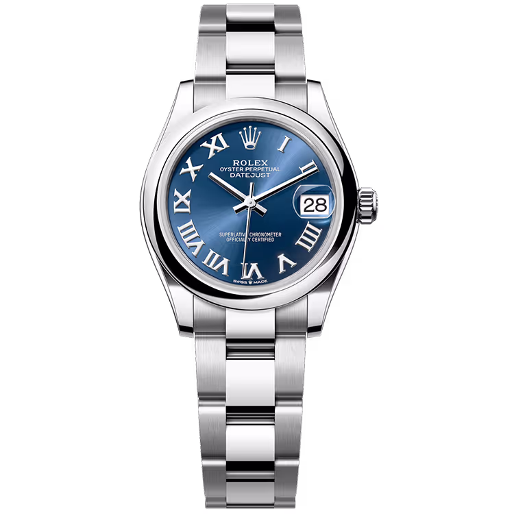 Rolex Datejust Blue Roman Dial