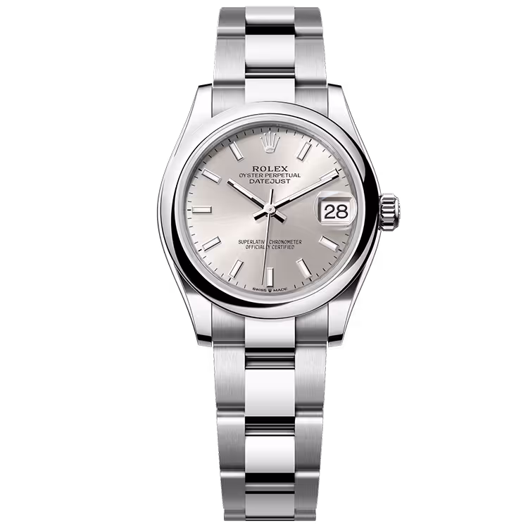 Rolex Datejust Silver Dial