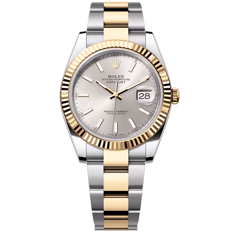Rolex Datejust Silver Dial