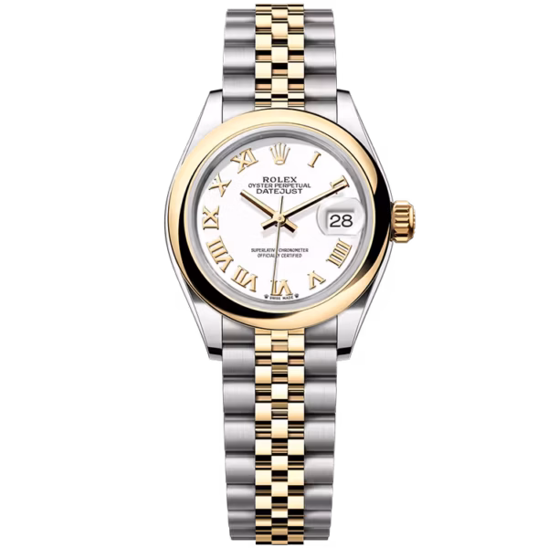 Rolex Datejust White Roman Dial