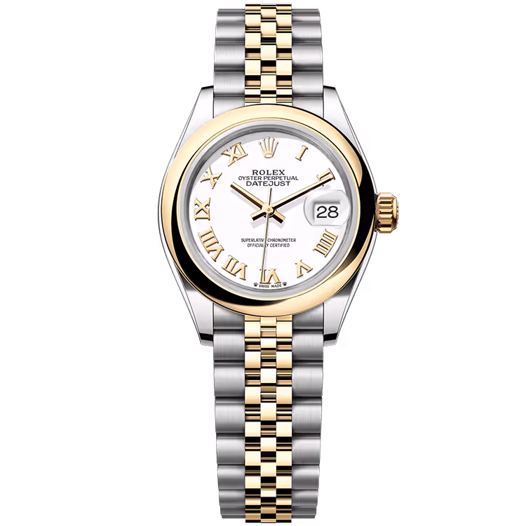 Rolex Datejust White Roman Dial