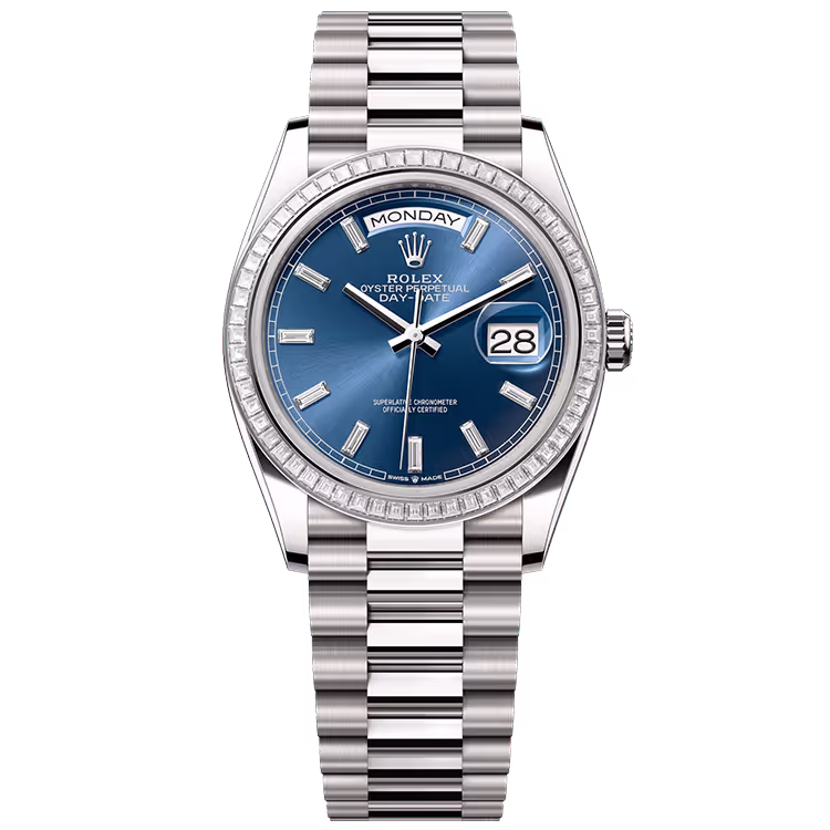 Rolex Day-Date Blue Diamond Dial