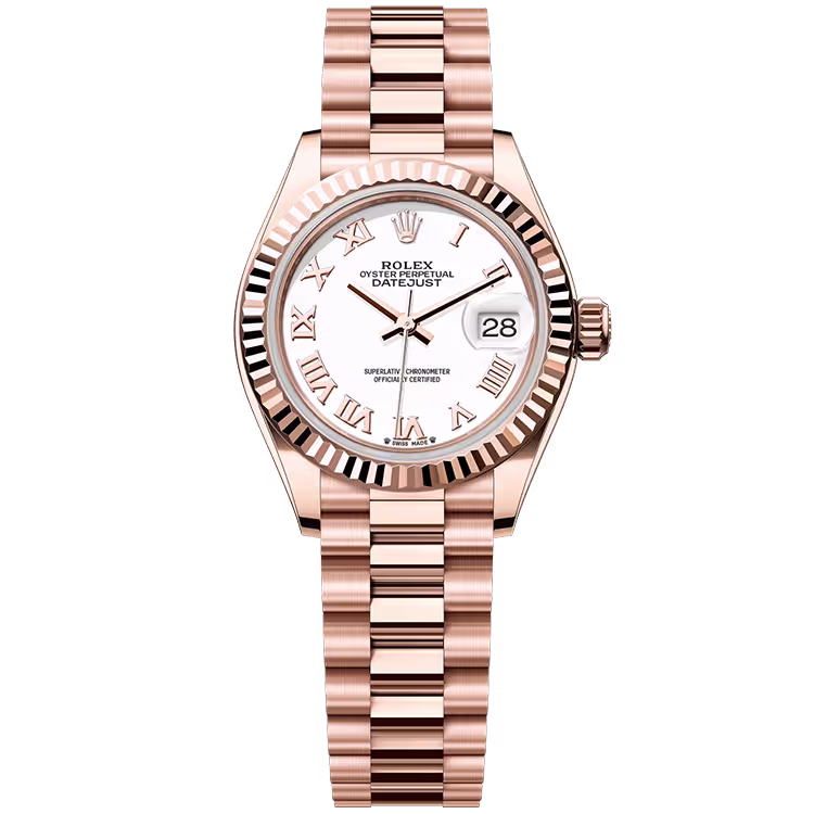 Rolex Datejust White Roman Dial