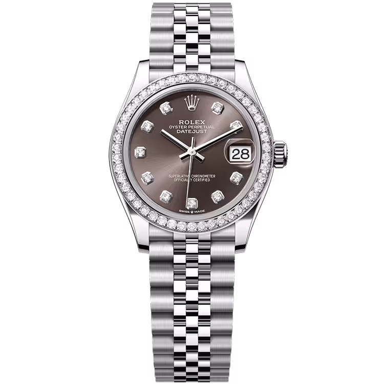 Rolex Datejust Rhodium Diamond Dial