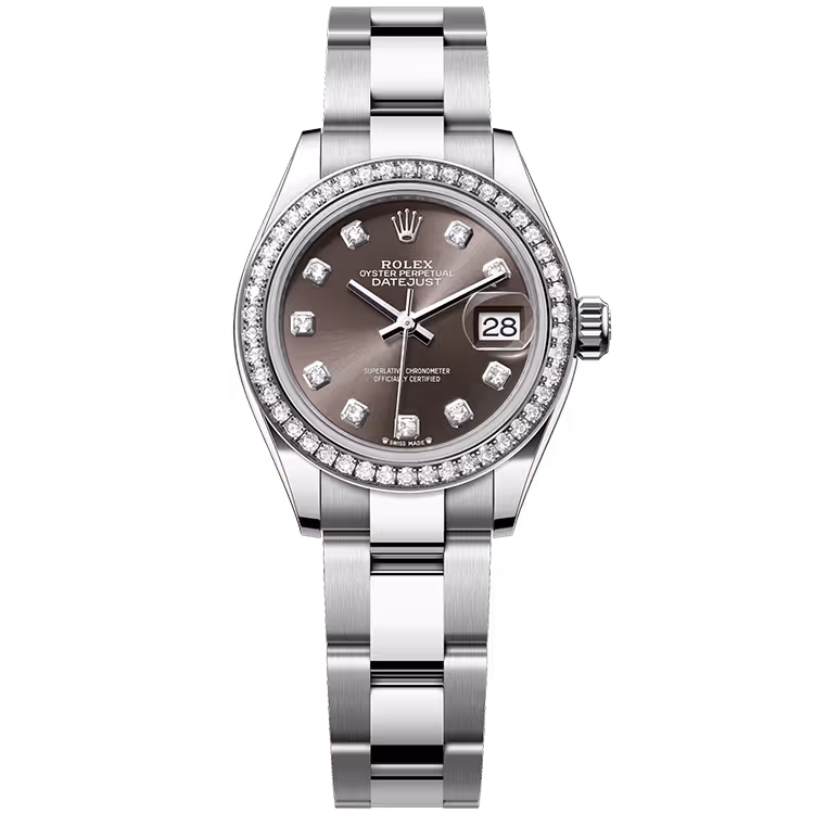 Rolex Datejust Rhodium Diamond Dial