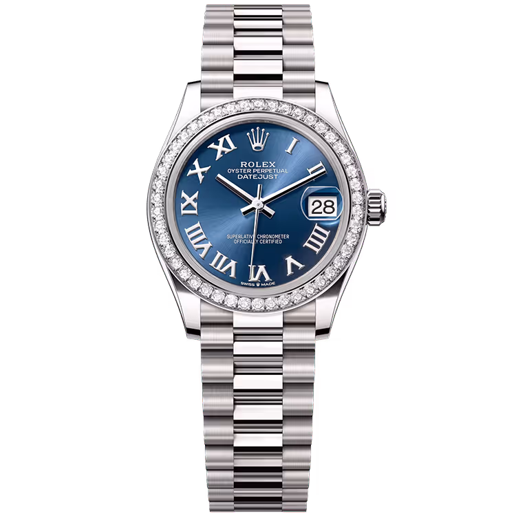 Rolex Datejust Blue Roman Dial