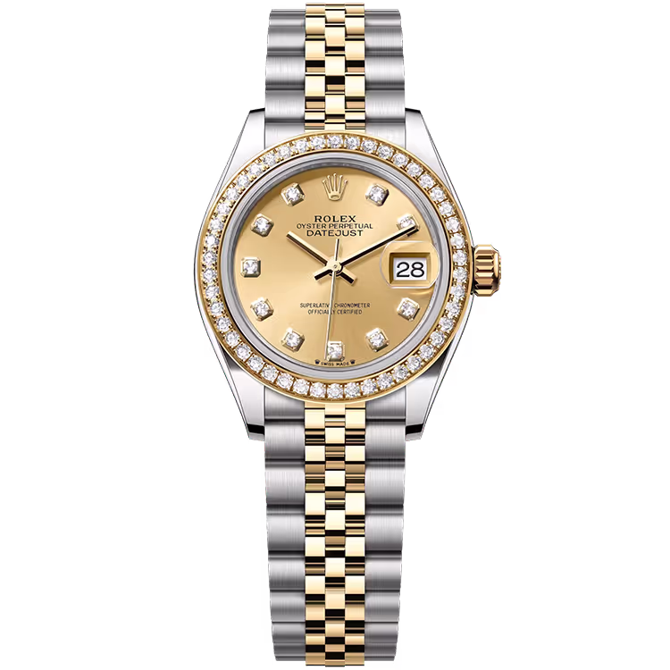 Rolex Datejust Champagne Diamond Dial