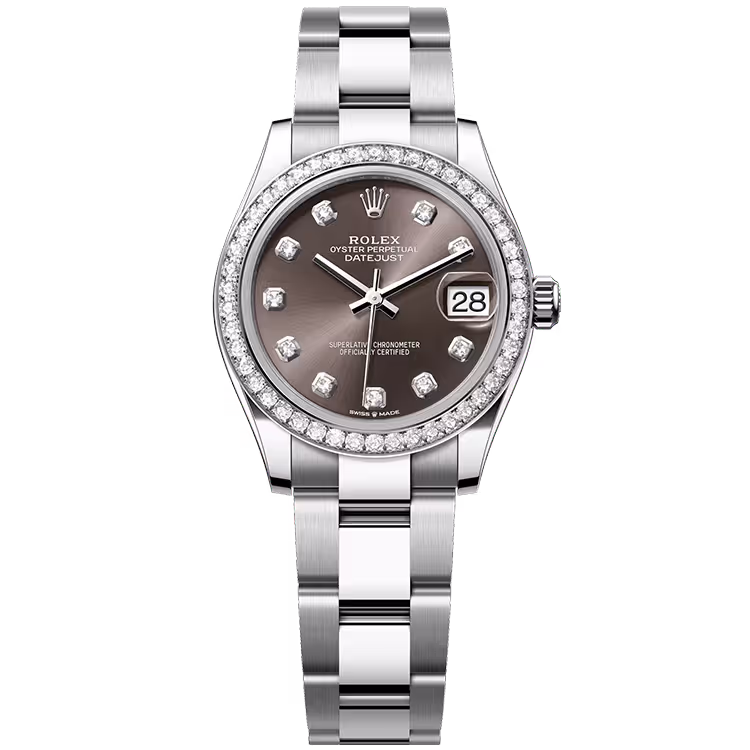 Rolex Datejust Rhodium Diamond Dial