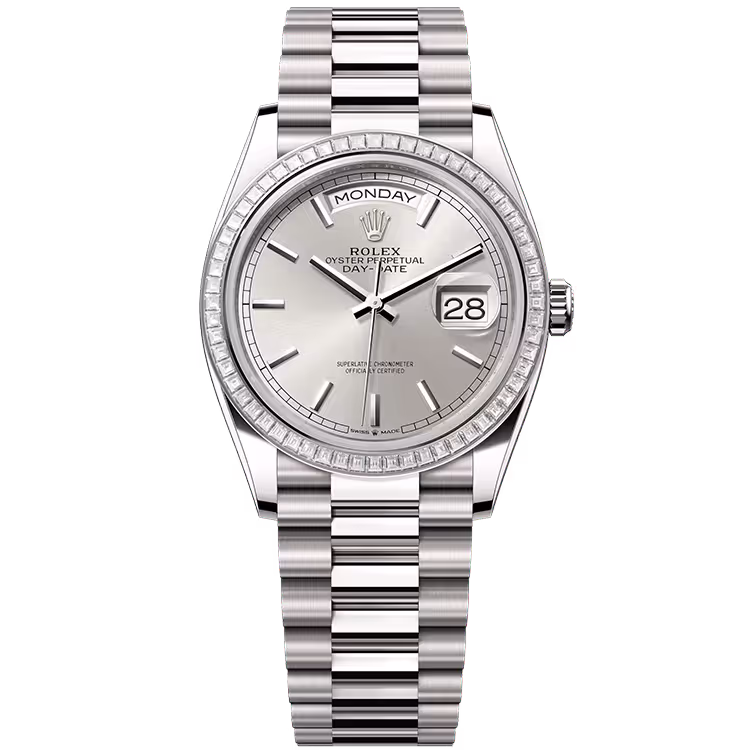 Rolex Day-Date Silver Dial
