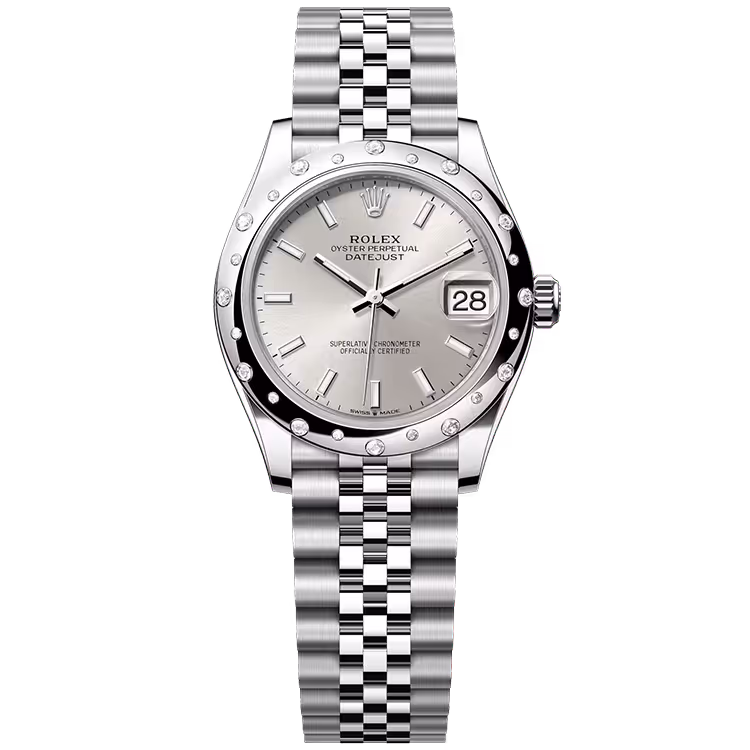 Rolex Datejust Silver Dial