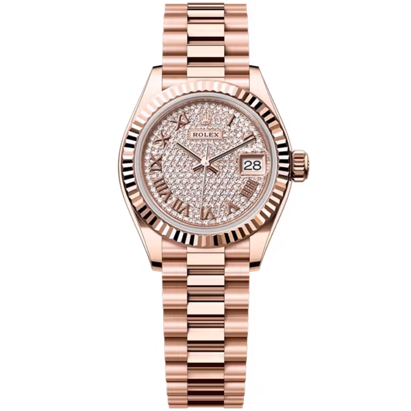 Rolex Datejust Roman Diamond Pave Dial