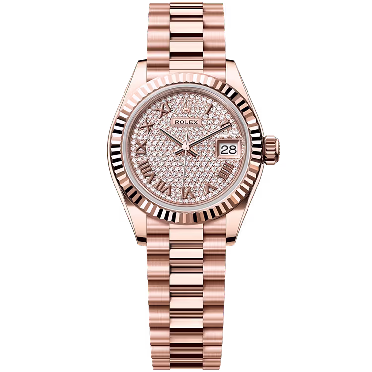 Rolex Datejust Roman Diamond Pave Dial