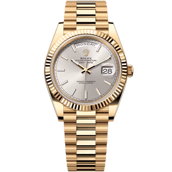 Rolex Day-Date Silver Dial