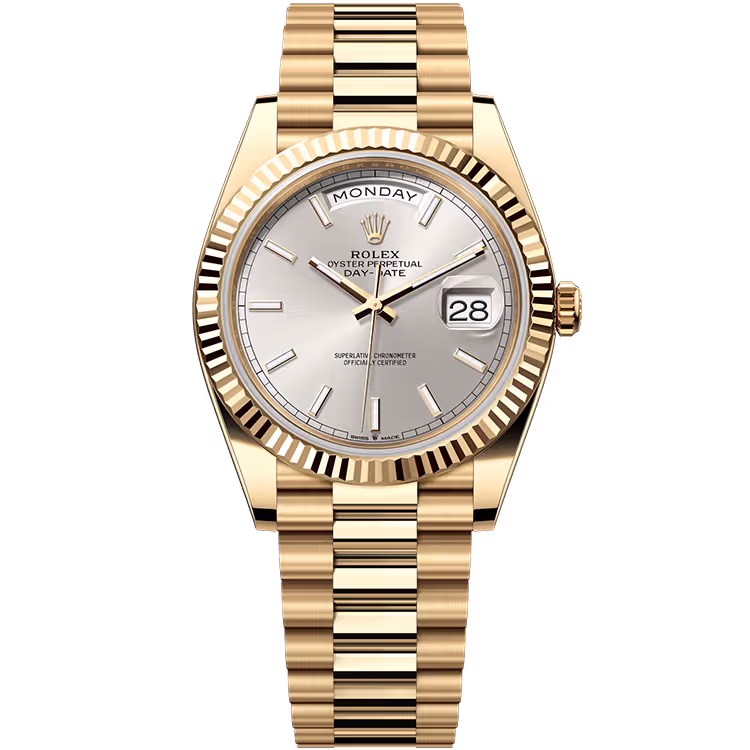 Rolex Day-Date Silver Dial