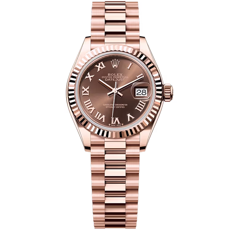 Rolex Datejust Chocolate Roman Dial