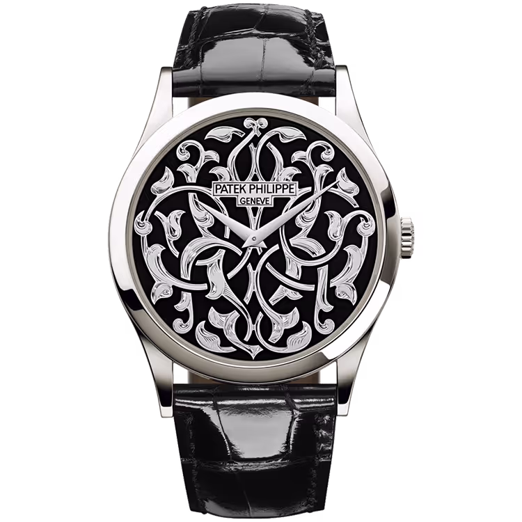 Patek Philippe Calatrava Black Motif Dial