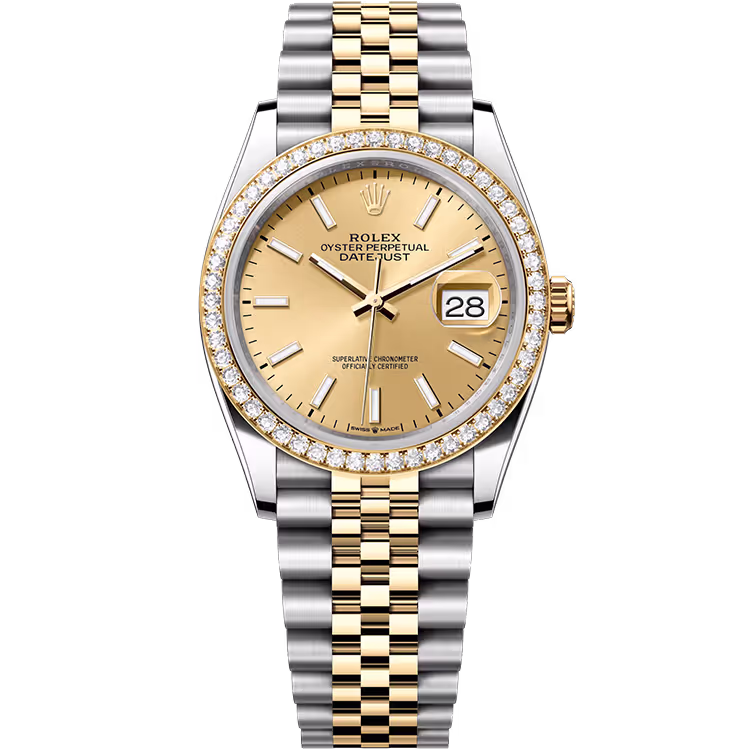 Rolex Datejust Champagne Dial