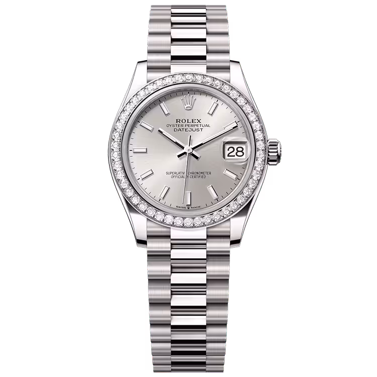 Rolex Datejust Silver Dial