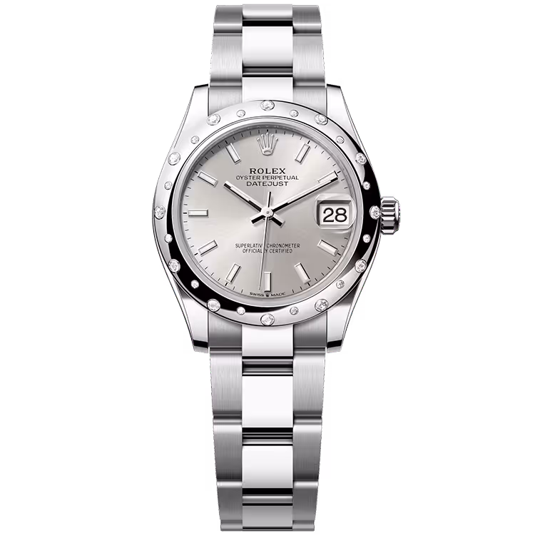 Rolex Datejust Silver Dial