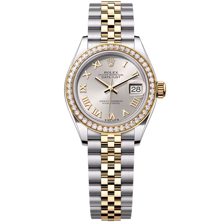 Rolex Datejust Silver Roman Dial