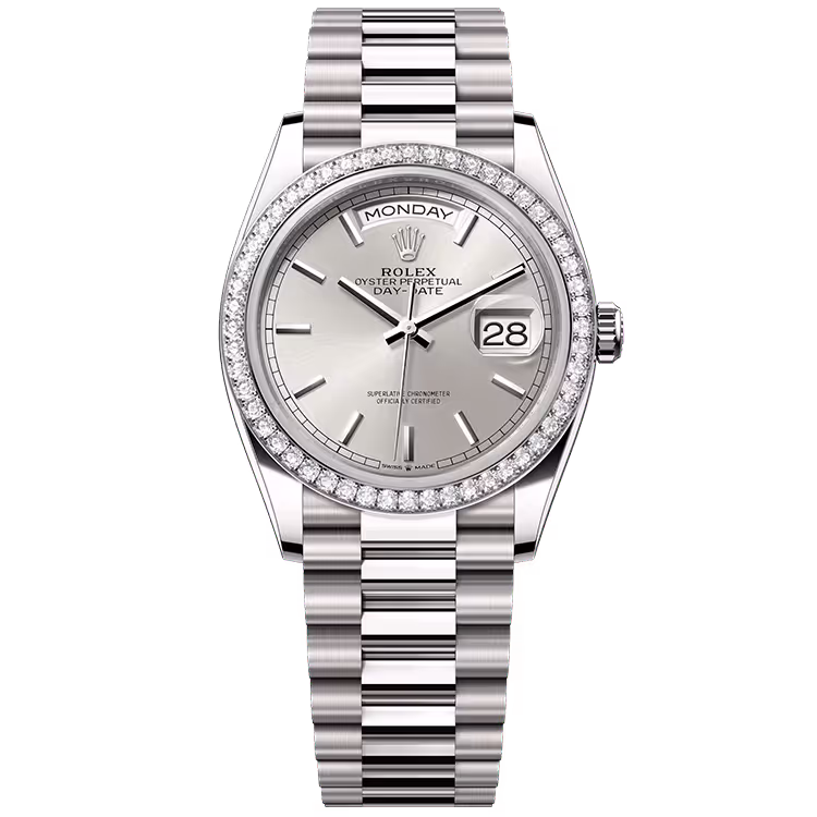 Rolex Day-Date Silver Dial
