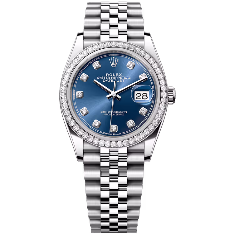 Rolex Datejust Blue Diamond Dial