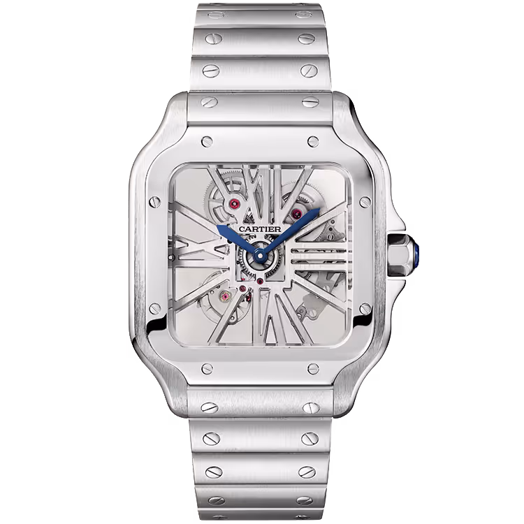 Cartier Santos Skeleton Dial