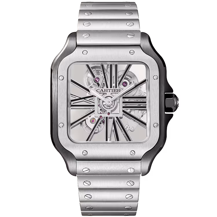 Cartier Santos Skeleton Dial