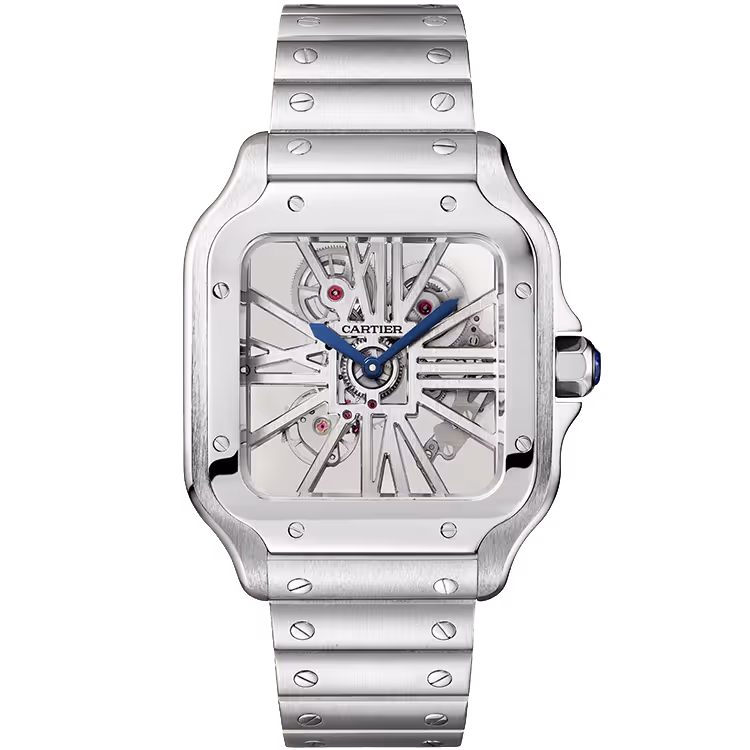 Cartier Santos Skeleton Dial