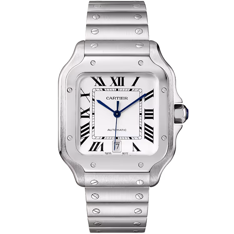 Cartier Santos White Dial