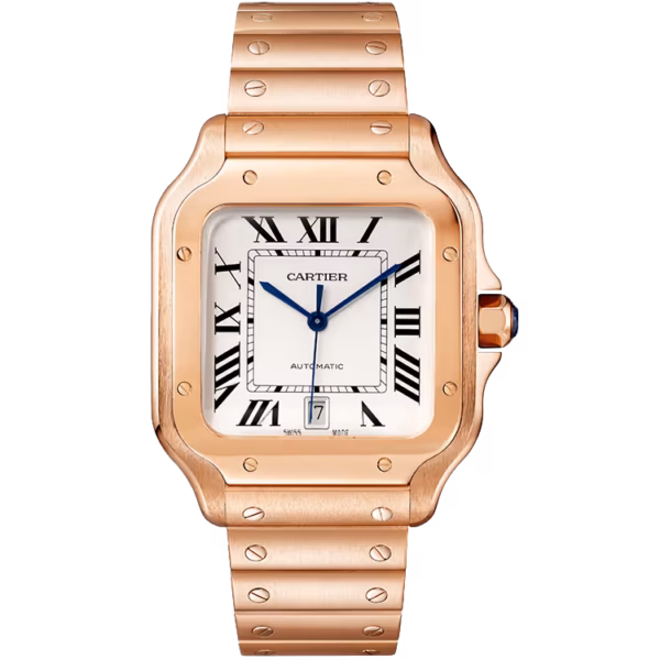 Cartier Santos White Dial