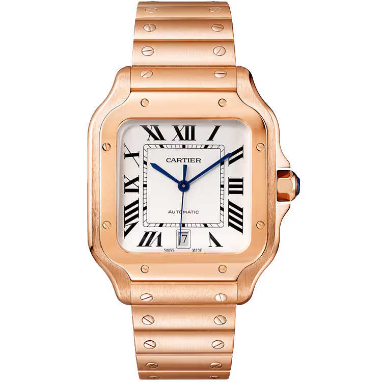 Cartier Santos White Dial