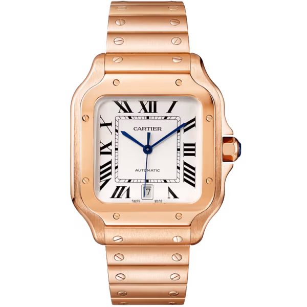 Cartier Santos White Dial