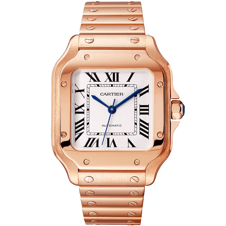Cartier Santos White Dial