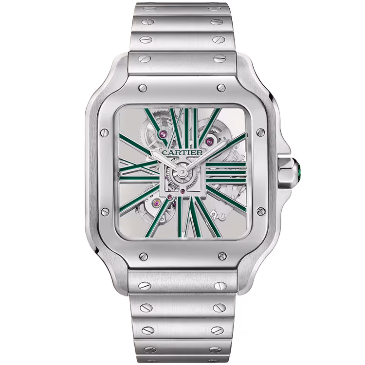 Cartier Santos Skeleton Dial