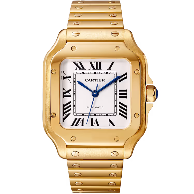 Cartier Santos White Dial