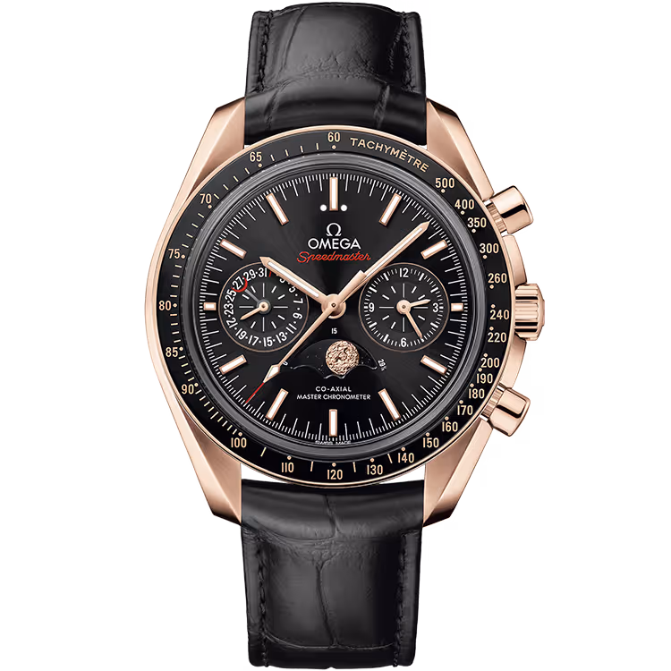 Omega Moonphase Black Dial