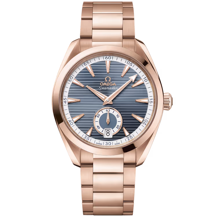 Omega Aqua Terra Blue Dial